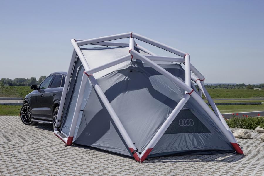  Audi Q3 2.0 TDI Quattro with Camping Tent 2014 года  (фото 17 из 24)
